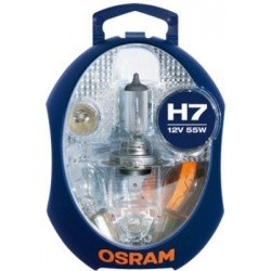 OSRAM комплект запасных лампочек CLK H7 12V EU